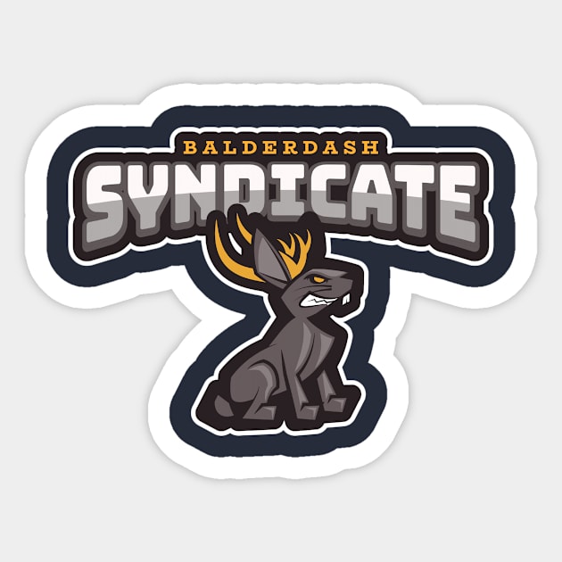 Balderdash Syndicate *EXCLUSIVE* Sticker by Balderdash Syndicate